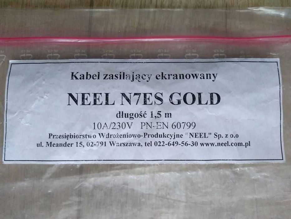 Neel N-7ES 1,5m wersja czarna