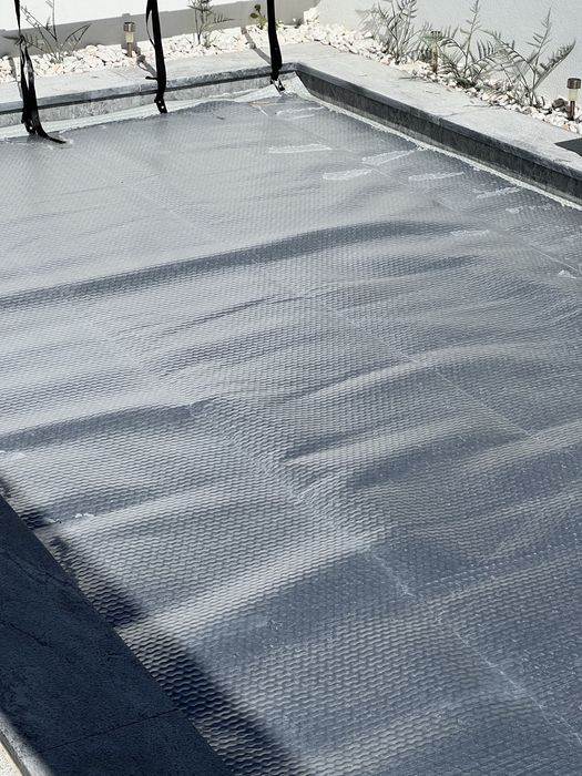 Ideal para Inverno e Verão - Capa cobertura piscina GeoBubble 800 microns Top de linha