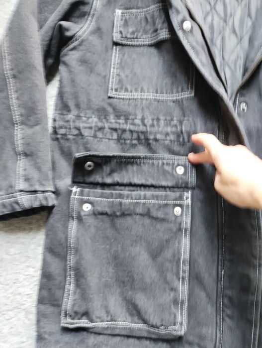 Kurtka jeansowa Pull & Bear L ocieplana
