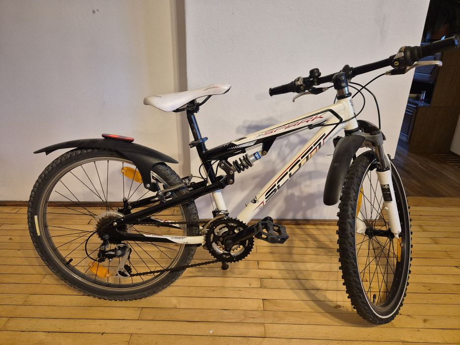 Rower dziecięcy MTB Scott Spark Junior 24 full suspension