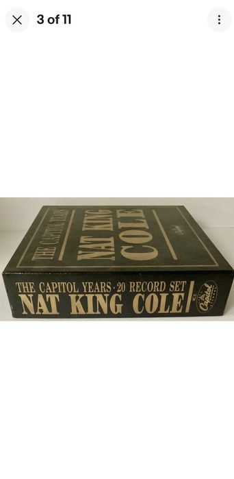 Nat King Cole vinyl box set "THE CAPITOL YEA