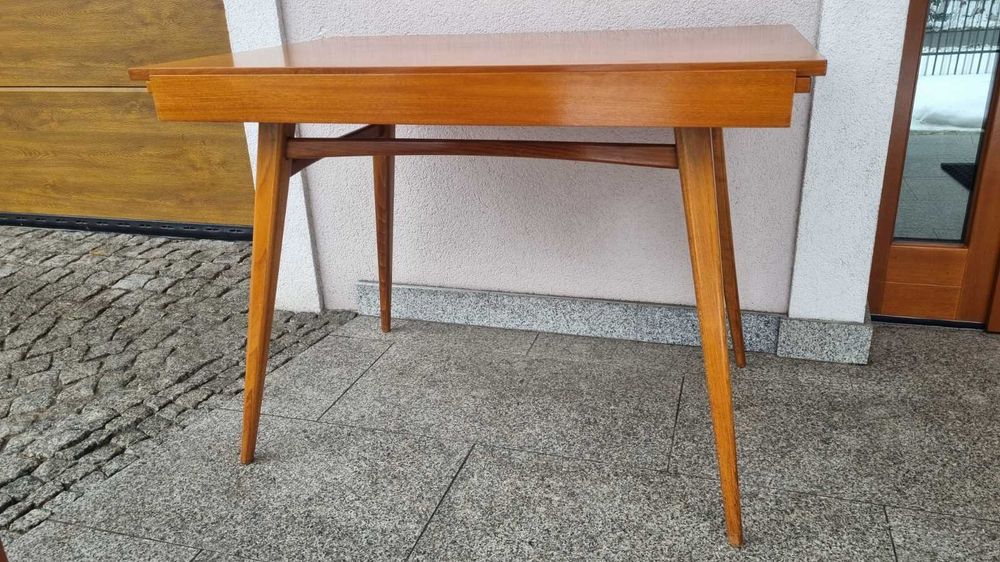 Krzesła Stół Tatra Jirak Mid century Design Czechosłowacja PRL