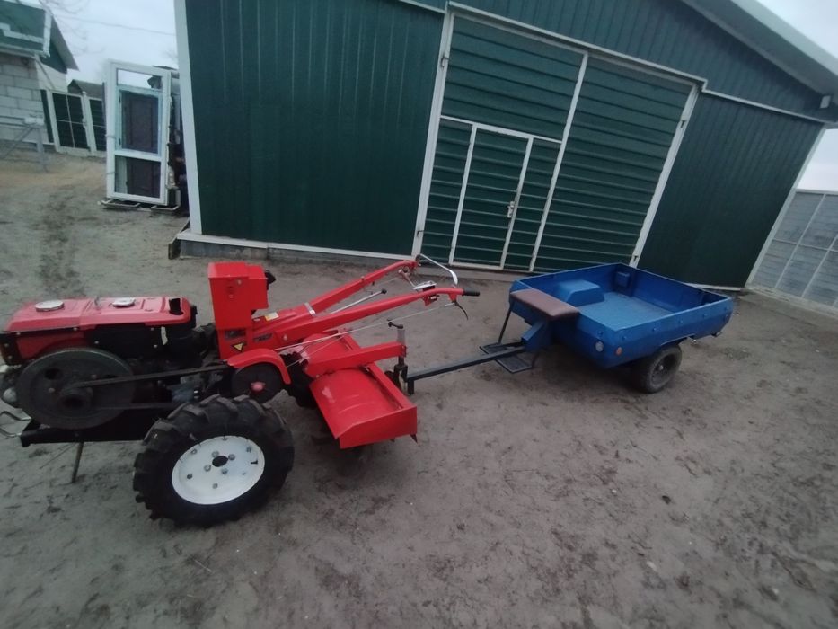 Мотоблок Forte дизельний 10кс + пречіп