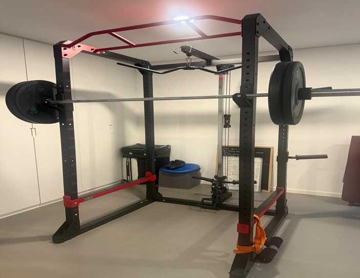 Rack de Musculação Profissional 900 – Completo e Muito Estável