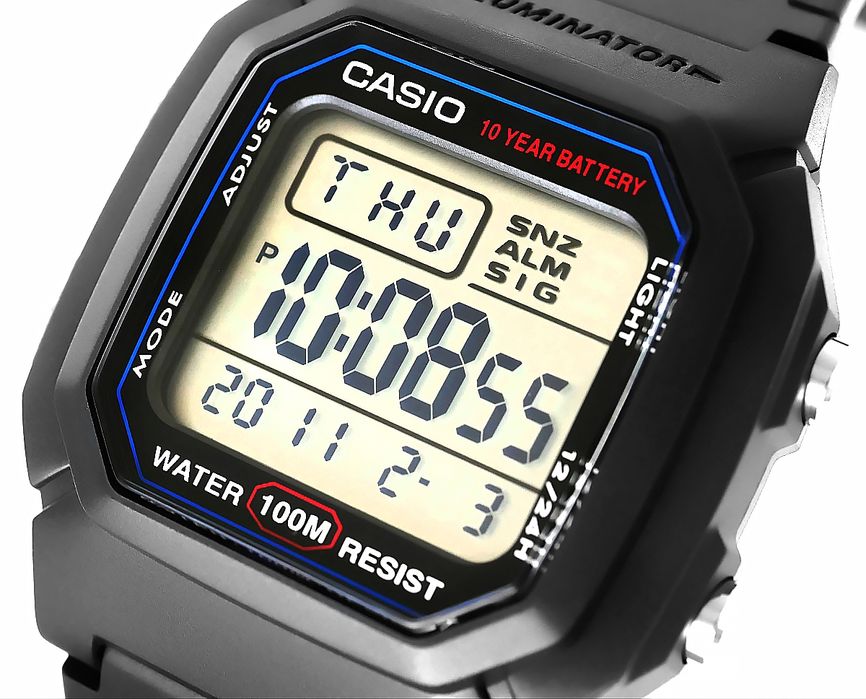 Zegarek Męski CASIO W-800H-1AVES + BOX