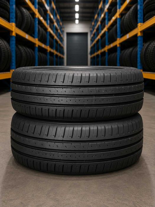Резина 2 шт. б/у Continental EcoContact 6 215 65 r17 99V 3.2 mm колеса шини літні вживане