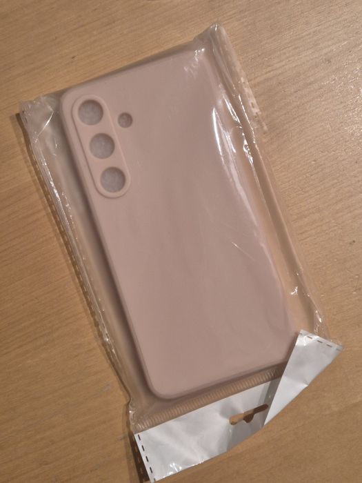 Etui silikonowe pudrowy róż Samsung S24