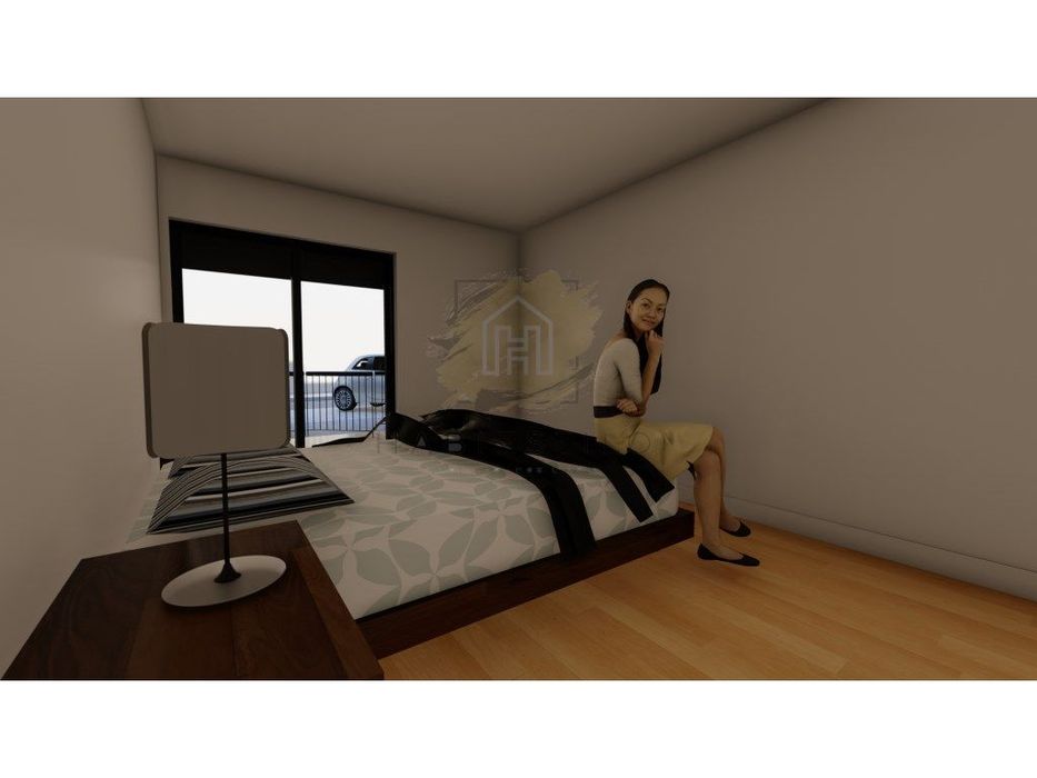 Apartamento T2 Em brejos de Azeitão com varanda
