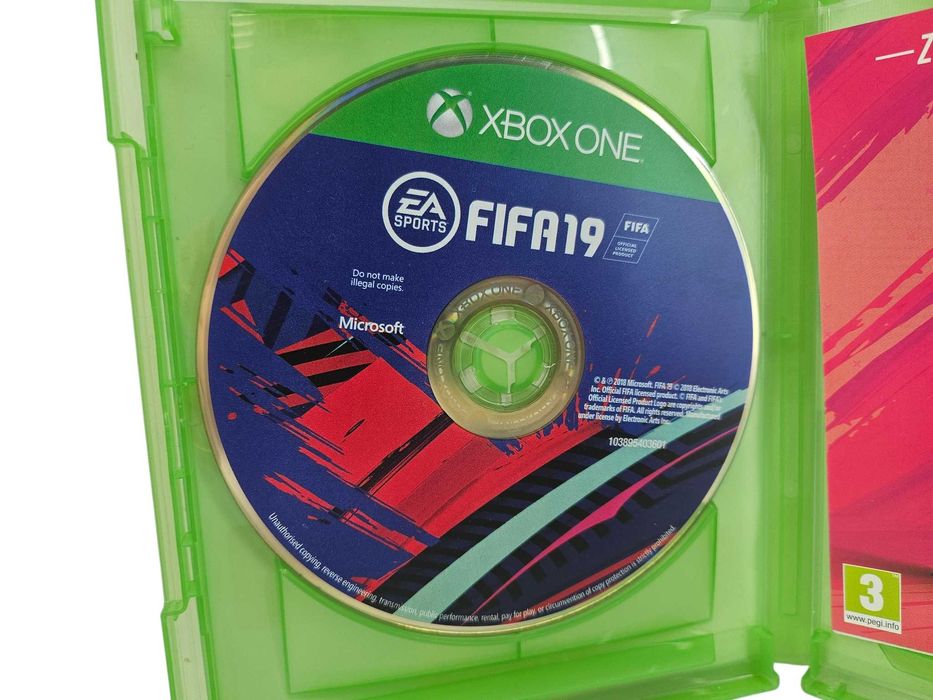 Gra na konsolę FIFA 19 XBOX ONE pudełkowa