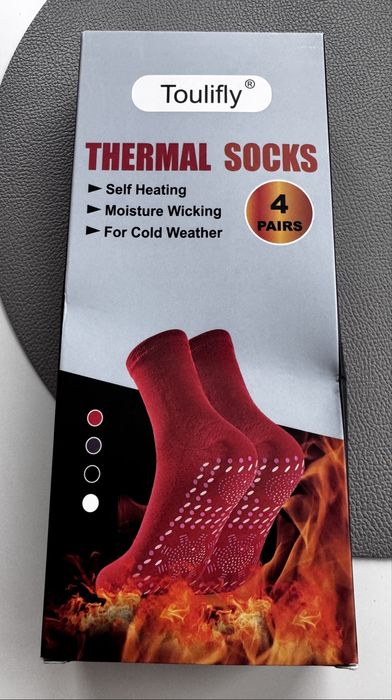 Skarpety termiczne utrzymujące temperaturę UNI x4