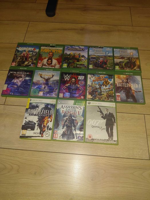 gry do konsoli xbox one