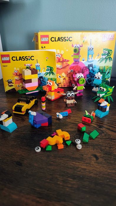 LEGO classic kreatywne potwory 11017