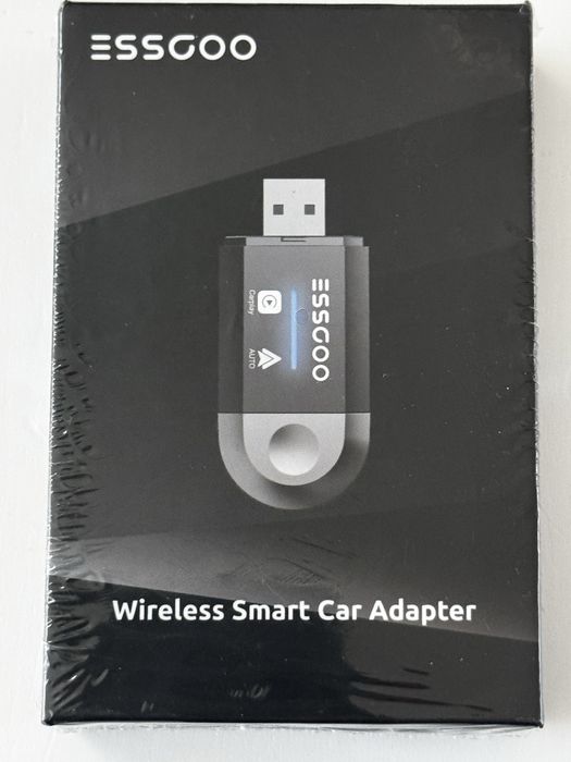Bezprzewodowy adapter CarPlay/ Android - nowy
