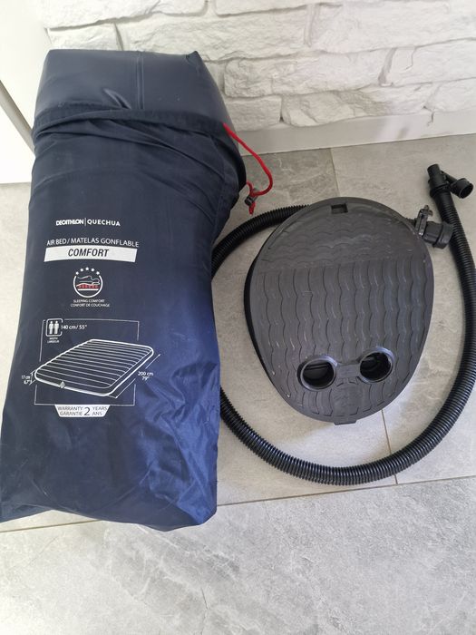 Materac 2 os. + pomka. Nowy