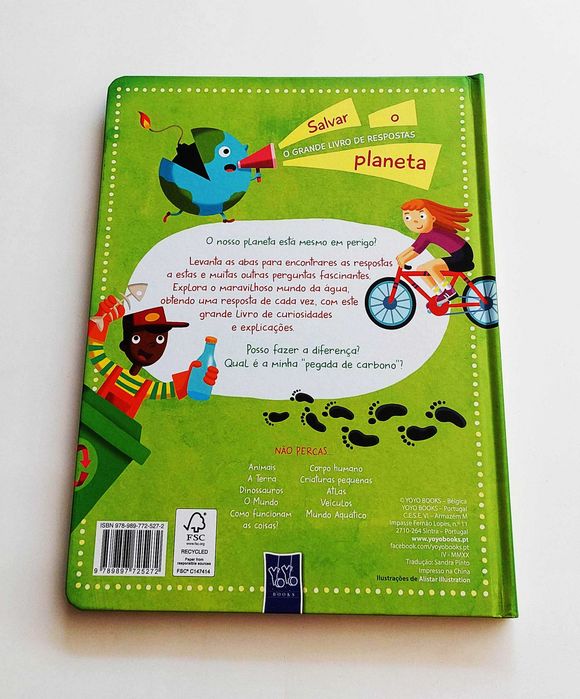O grande livro de respostas salvar o planeta