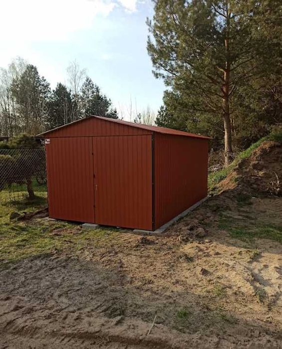 Garaż blaszany 3x5, garaże blaszane jednostanowiskowe