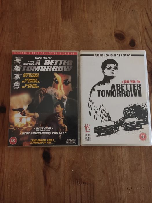 A better tomorrow 1 e 2 dvd