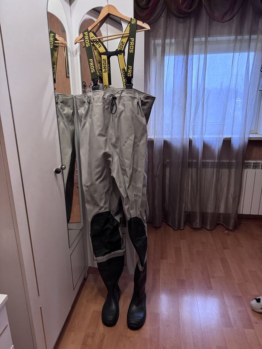 Вейдерси Premium Pros, Beige/Olive, р.44