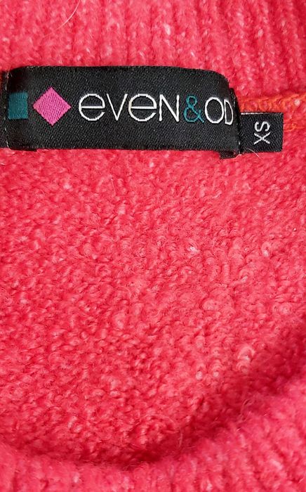 Sweterek czerwony "Even&Odd".