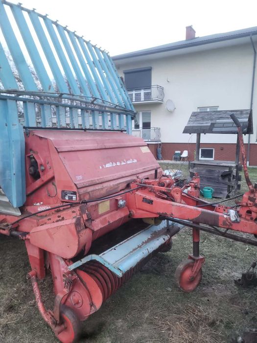 Przyczepa samozbierająca mengele