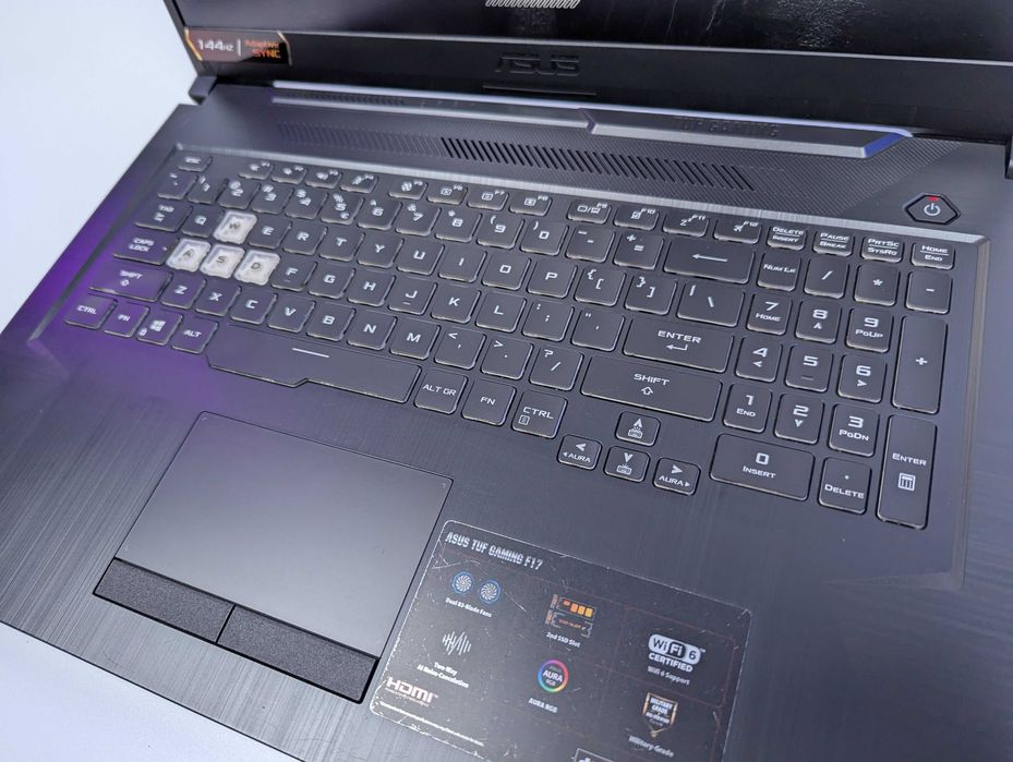 LAPTOP GAMINGOWY Asus TUF F17 RTX 3050 i5-11400H 144 hz komputer