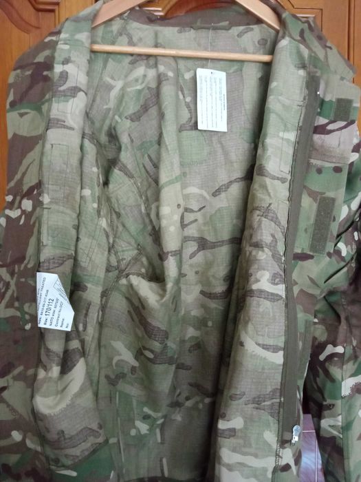 Casaco camuflado MTP multicam militar Exército Britânico novo