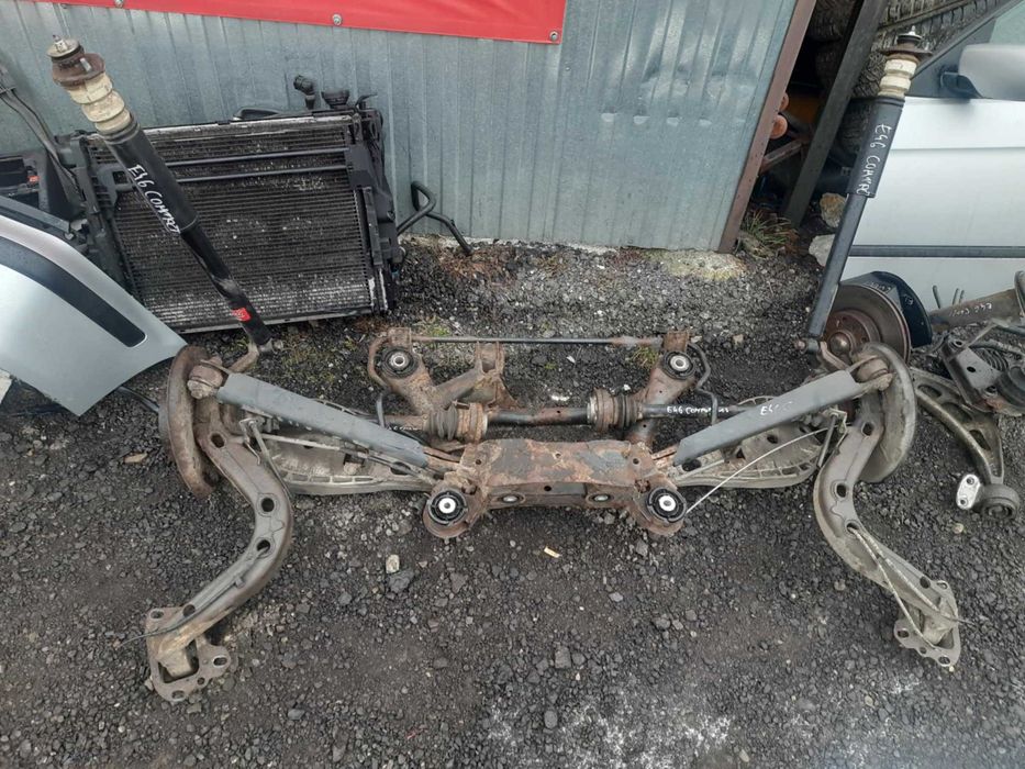 Bmw E46 zawieszenie tył belka wózek wahacze