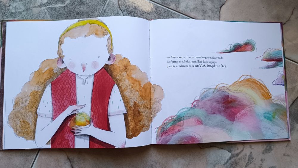 Livro para crianças "De onde vêm as ideias"