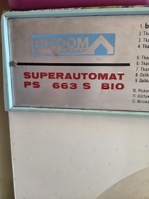 Stara antyczna PRL, pralka prądom polar! Stan dobry.