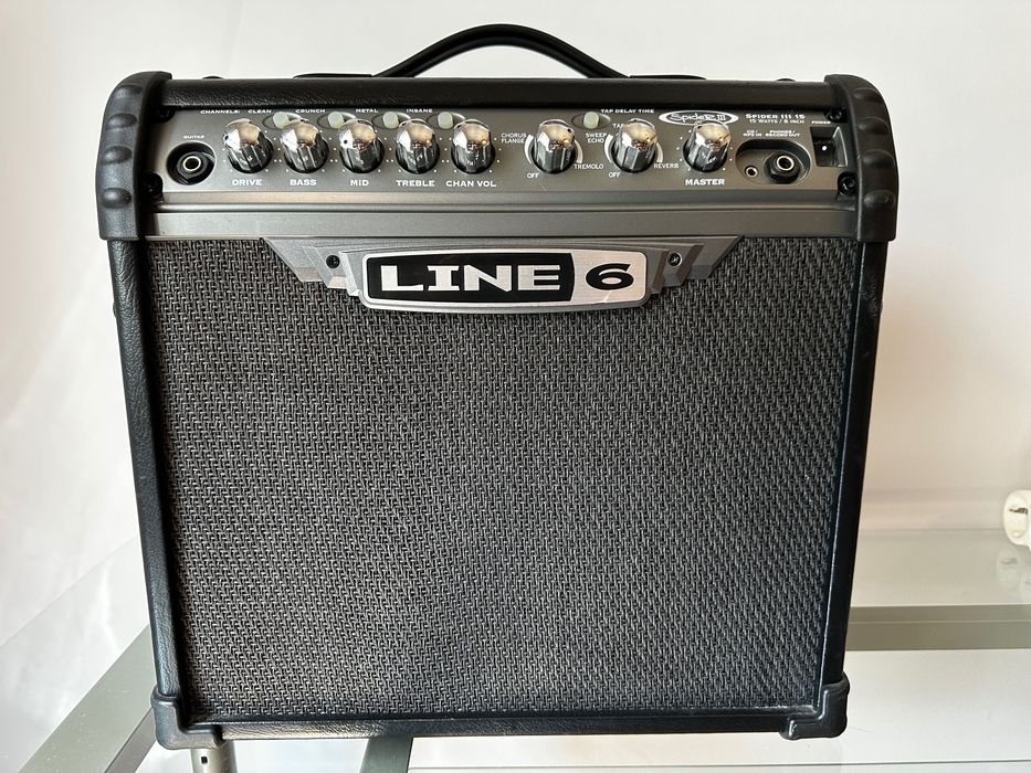 Amplificador de guitarra eléctrica LINE 6 Spider III 15 watts