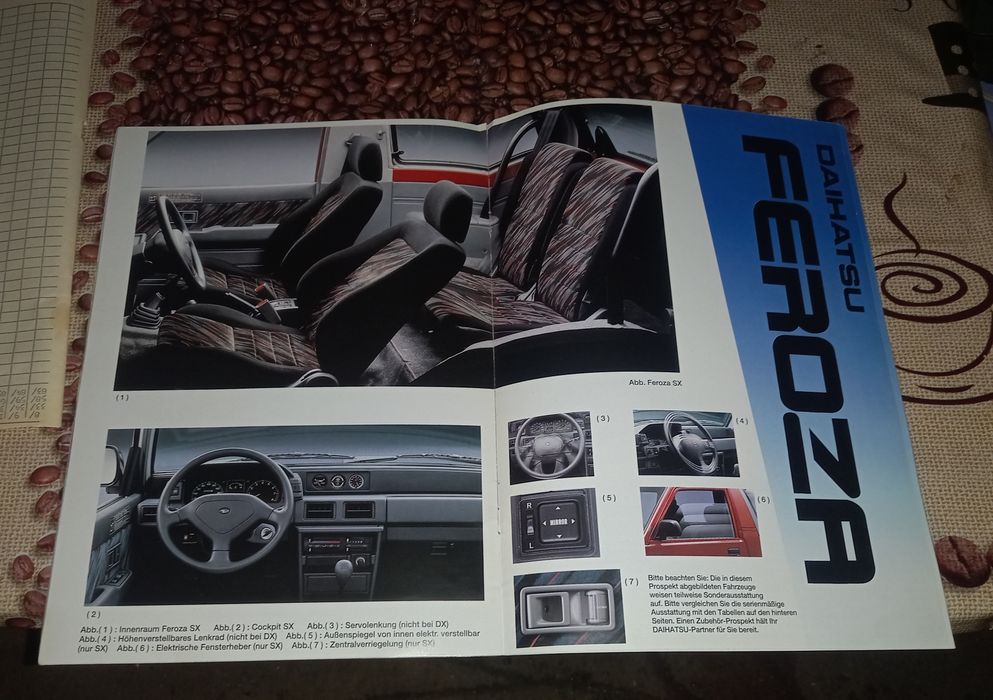 Журнал пособие Брошюра Daihatsu Feroza 06/1996