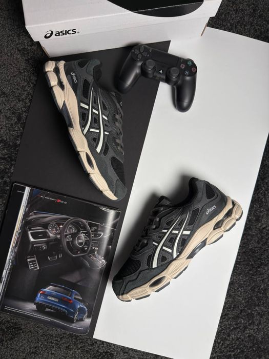Чоловічі кросівки асікс ASICS GEL-NYC GTX M Dark Grey Beige [41-46]