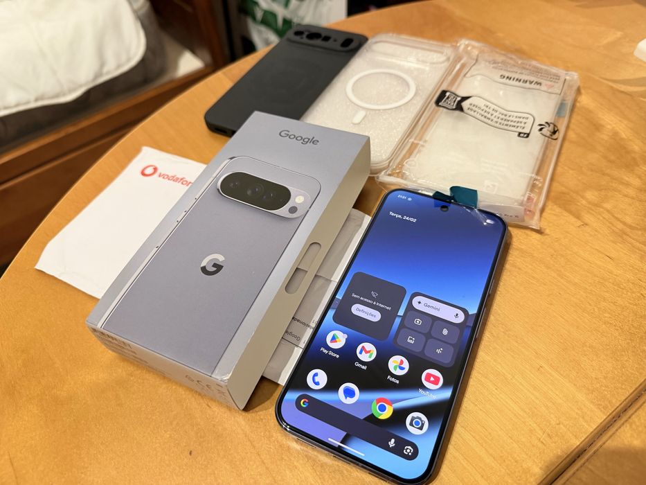 Google Pixel 10 Pro XL Moonstone - Fatura e garantia