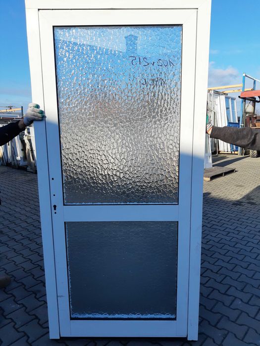 Drzwi aluminiowe 102x215 używane