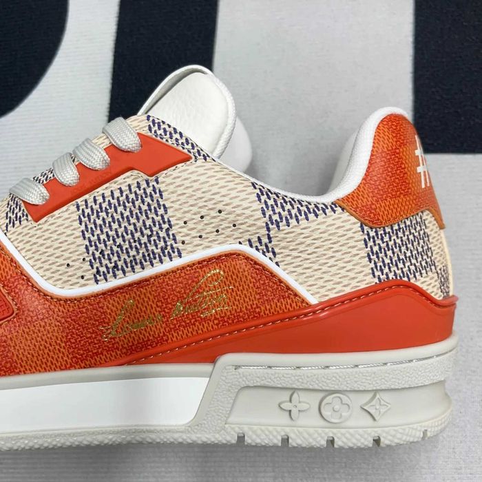 Buty LV Trainer Damier Orange (36-46)