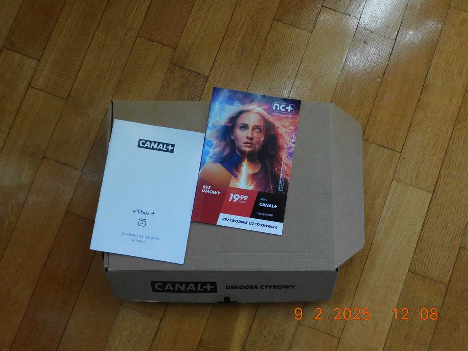 dekoder HD do odbioru telewizji satelitarnej