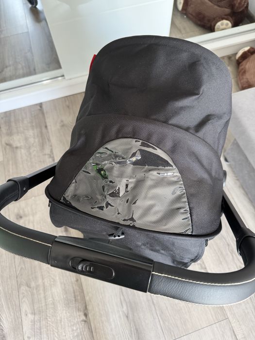 wozek dzieciecy spacerowka moby system lena czarny walizka lekki 6kg