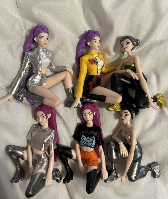 Колекційні фігурки  Kpop demon hunters Зоі, Румі та Міра