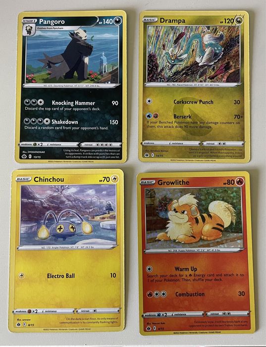 Cartas Pokemon para venda