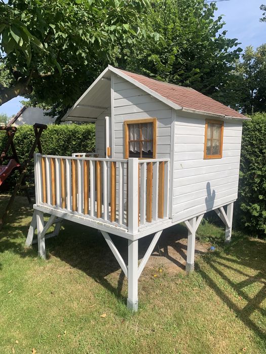 Domek drewniany ogrodowy
