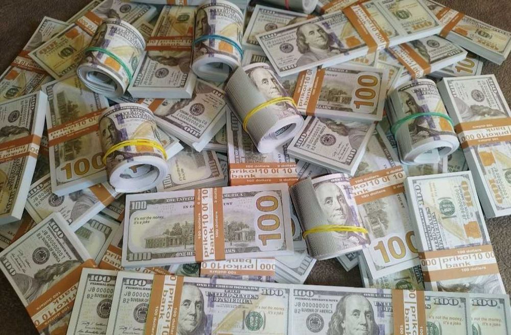 100 пачек Сувенірні гроші 100 $ Долларов сувенирные деньги