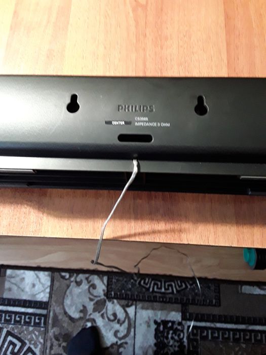 PHILIPS  cs3565 центральна колонка 4 om  системи 5,1.