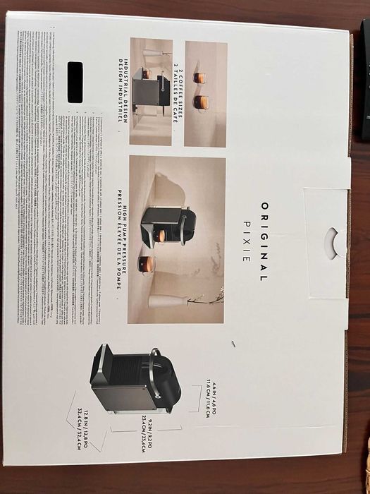 Máquina de café Nespresso PIXIE (NOVA)