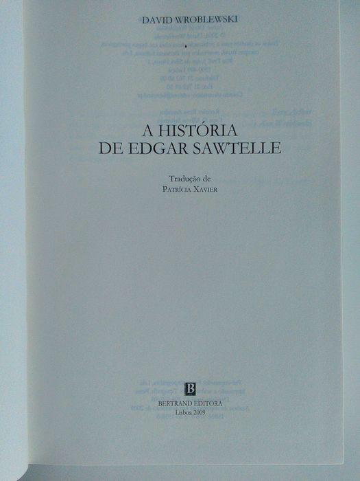A História de Edgar Sawtelle de David Wroblewski