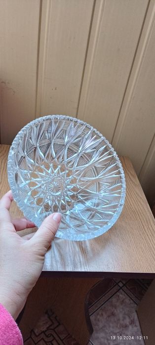 Салатник з кришталю