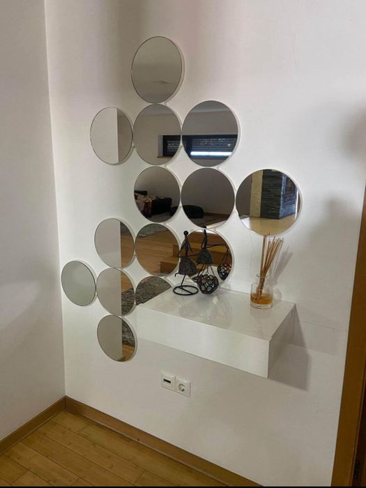 Espellho lacado alto brilho