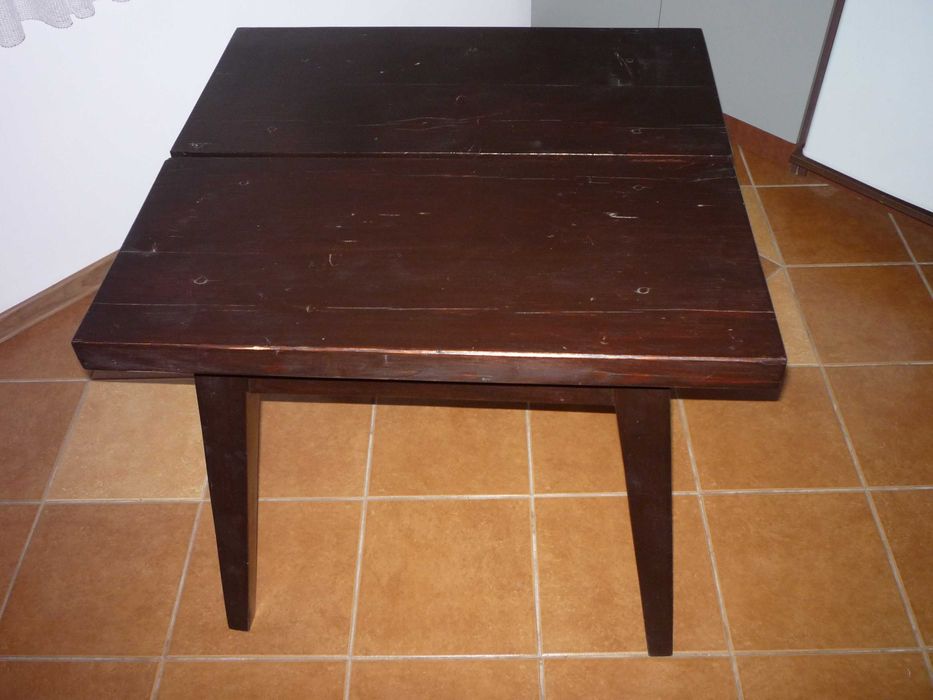 stół sosnowy 75x72 gr. blatu 4,4 cm