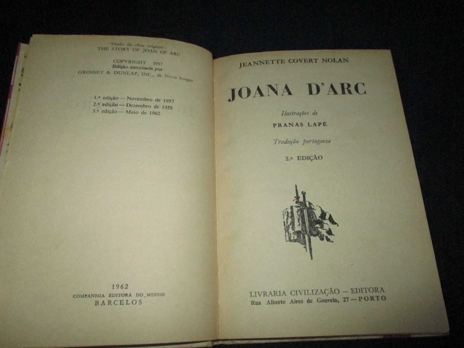 Livro Joana D'Arc Jeannette Covert Nolan Colecção Quer Saber?