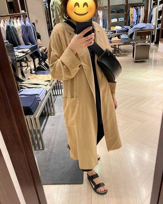 Тренч Massimo Dutti, віскоза, S