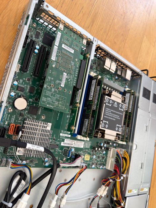 Serwer Supermicro X12SPL-LN4F Xeon Silver 4310, 128GB RAM, 2x10Gb, 2x 700W + szyny